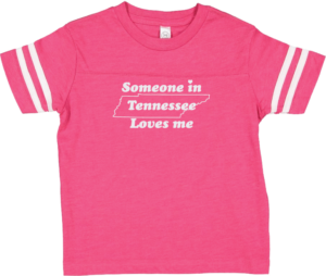 Someone in Tennessee Loves Me Youth Jersey Tee